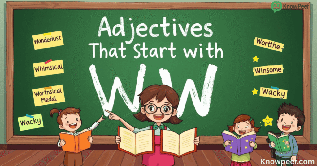 Adjectives That Start With W