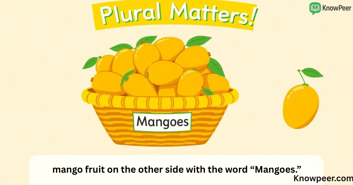 Mangos or Mangoes