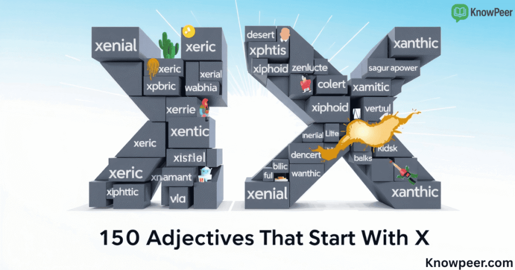 Adjectives That Start with X