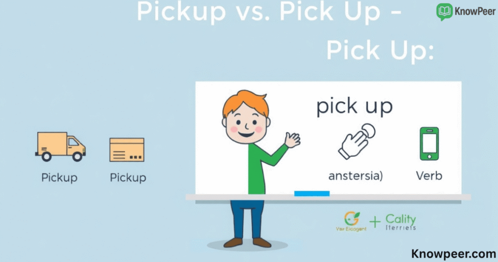 Pickup vs Pick Up