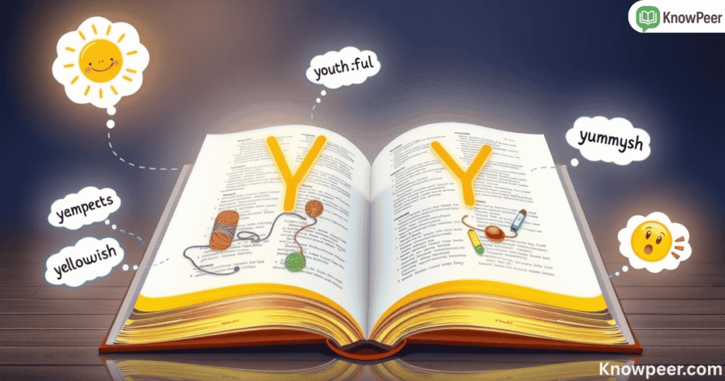 Adjectives That Start With Y
