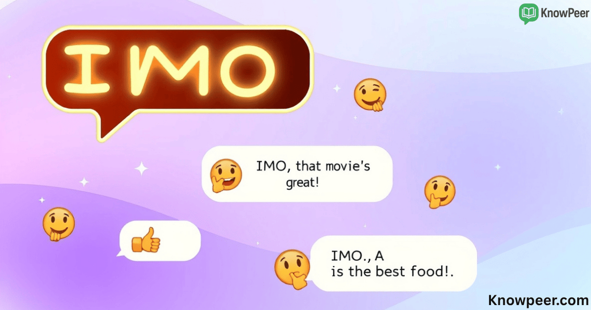 IMO Meaning