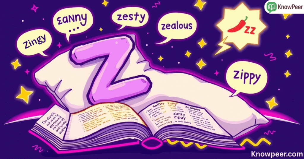 Adjectives That Start With Z