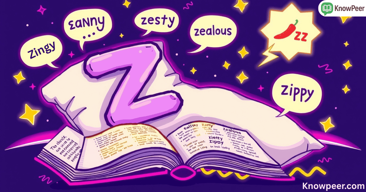 Adjectives That Start With Z