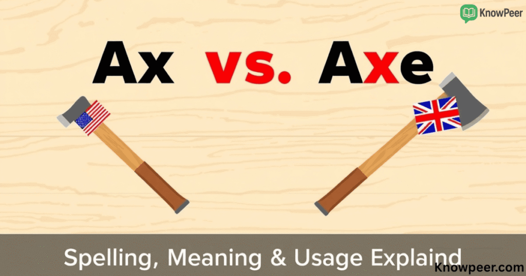 Ax vs. Axe
