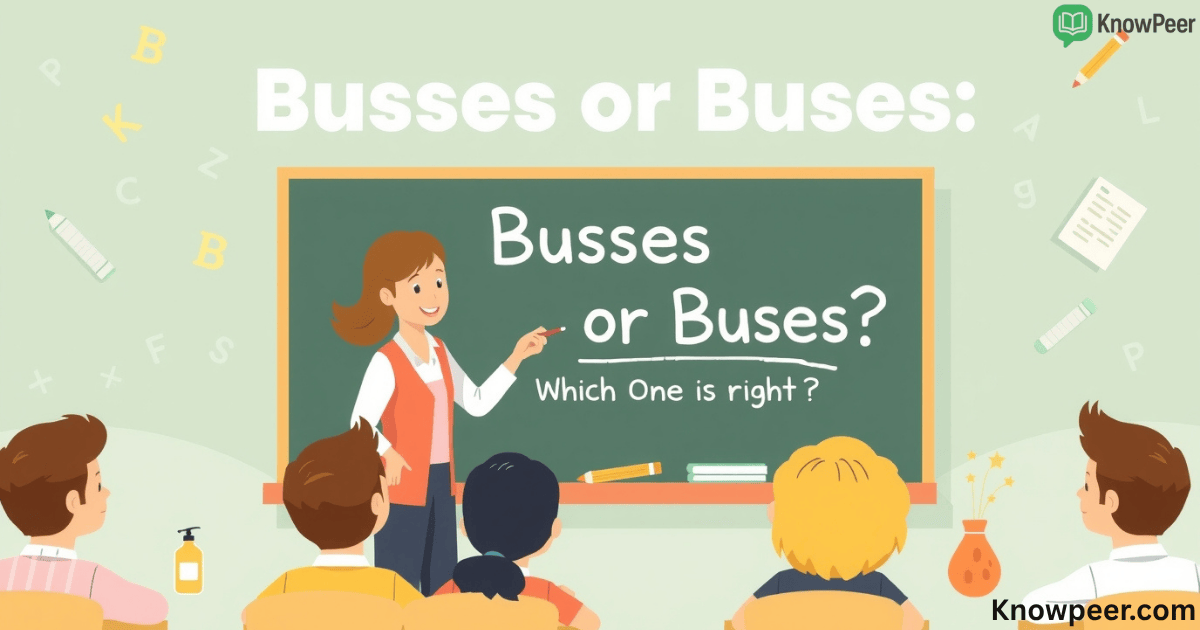 Busses or Buses